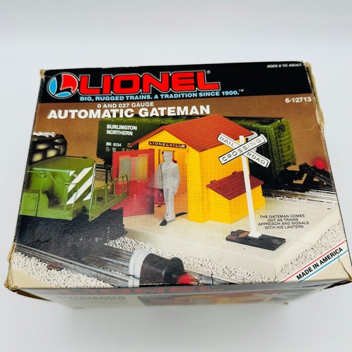 Vintage Lionel 12713 Operating Automatic Gateman Complete - Picture 16 of 18
