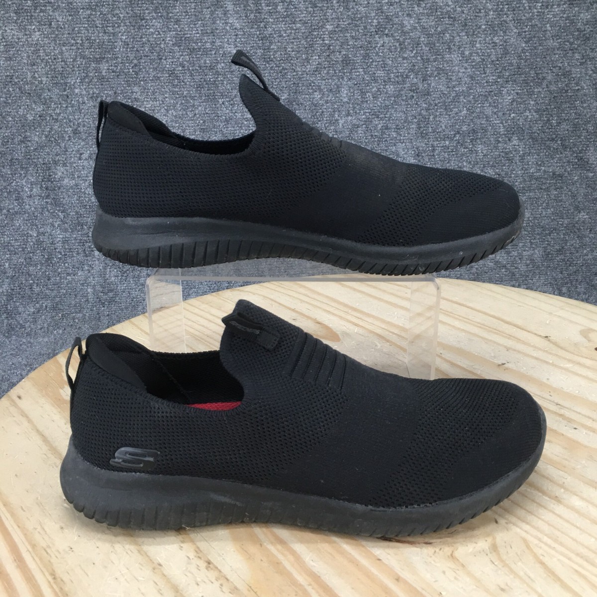 Skechers Shoes Womens 9.5 Ultra Flex Harmonious Sneakers Black