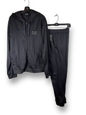 EA7 Emporio Armani Gray TrackSuit Streetwear Sweatshirt Joggers Set XXXL 3XL