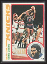 1978-79 Topps #66 Lonnie Shelton New York Knicks (O)