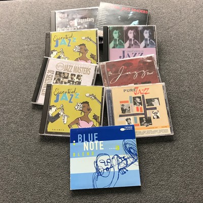 Lot of 7 Jazz CD Essential Jazz Singers, Legendary Performers, Blue Note Blend