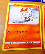 POKEMON REGNE DE GLACE CARD CARTE Flambino 026/198 FR JCC EB06 MINT
