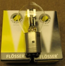 Scooter Bulb #24540 - 12V, 45/40W, BA20d (Bosch-Style) S1 Floesser Germany