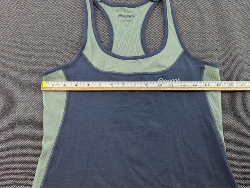 Bergans of Norway Womens Merino Wool Tank Top Singlet XS Track Field Shirt Top - Picture 8 of 10
