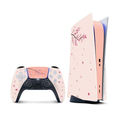 Sakura Peach Skin For Ps5 Playstation 5 Controller Full Cover Vinyl 3m Stickers Ebay