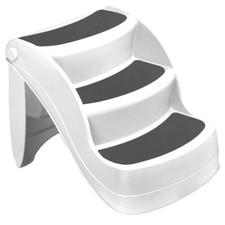 Non Slip Portable Pet Stairs Ladder Cat Dog Folding Foldable Steps Bed Car Ramp