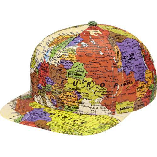 Supreme World Map 5-Panel Multi O/S S/S 