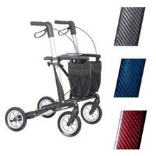 Russka vital carbon PLUS Rollator Gehhilfe Laufhilfe faltbar mit HMV Nummer
