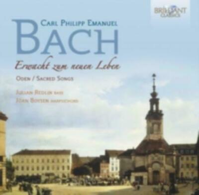 C.P.E BACH ODEN SACRED SONGS JULIAN REDLIN JORN BOYSEN CD NEW 2011 ERWACHT ZUM