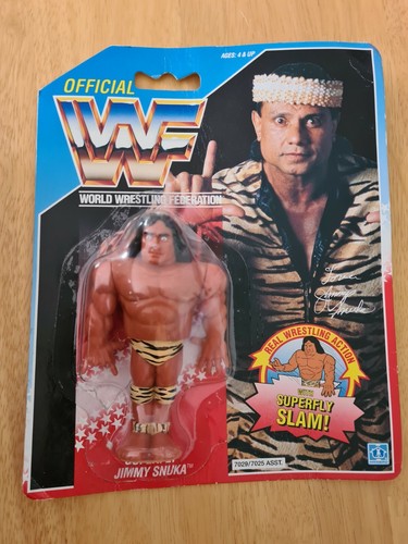 WWF Hasbro Superfly Jimmy Snuka Series 2 1991 (MOC...