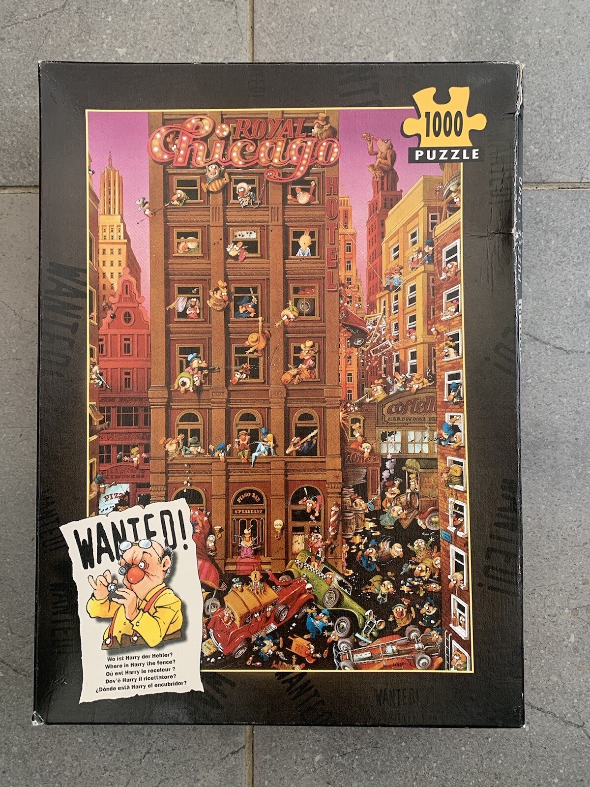 Heye 1000 Piece Jigsaw Wanted “ Where Is Harry The Fence?” eBay