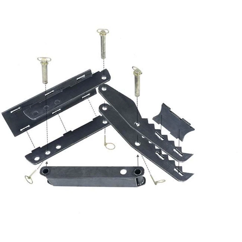 Hágalo usted mismo 24" soldadura en retroexcavadora pulgar azada abrazadera .5" placa de acero conjunto CNC corte por plasma Foto 4 de 4