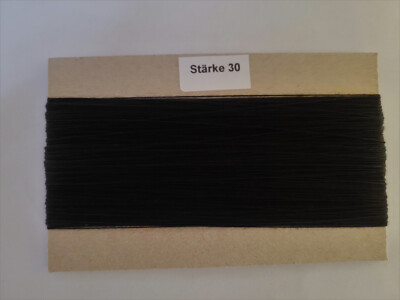 Nähgarn Amann Saba extra reißfest 100% Polyester Garnstärke 30 Schwarz
