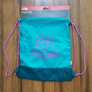 north face drawstring bag
