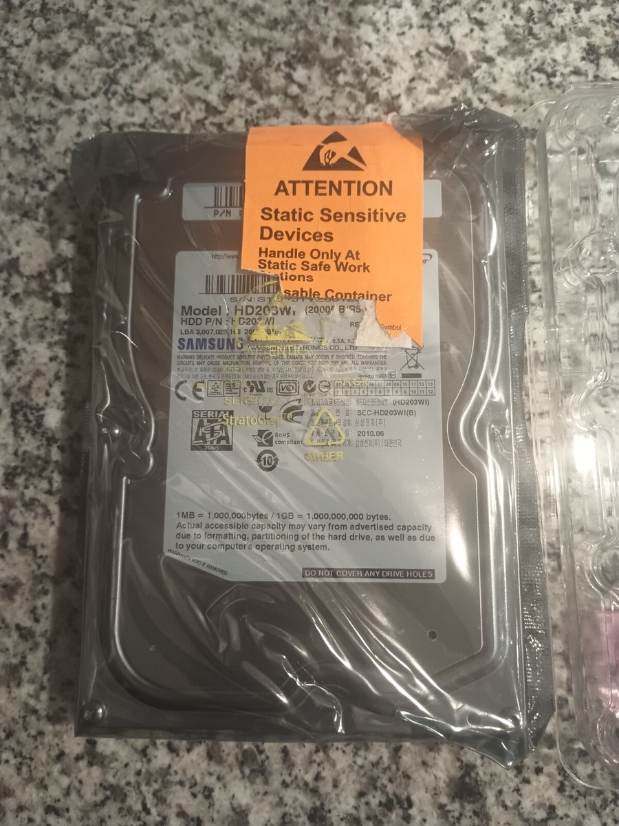 Samsung HD203WI/JP1 HDD 2TB P/N: 60071-C48A-AF3KJ Korea | eBay