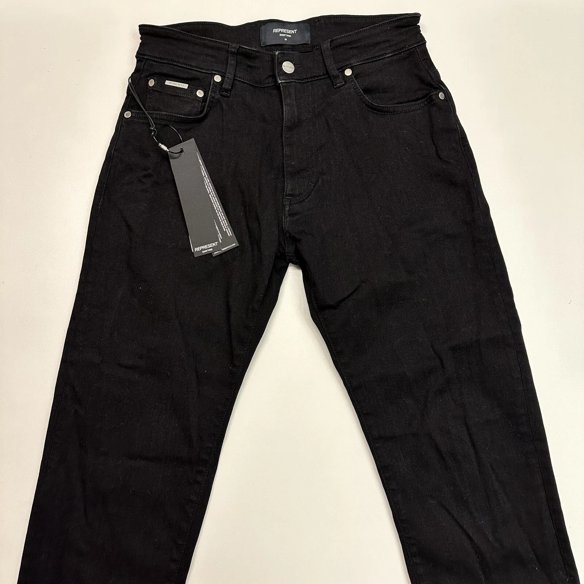 Represent relaxed best sale denim