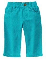 NWT Gymboree Boys TINY TEAL Sz 18-24 Teal Pants NEW