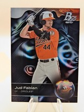 2023 Bowman Platinum Top Prospects Jud Fabian card #TOP-53 Baltimore Orioles
