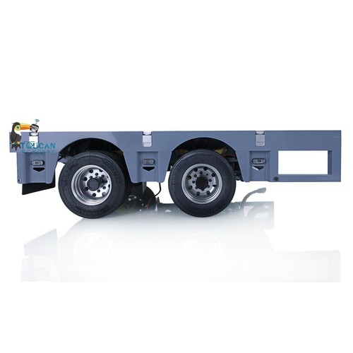 2Axle Metal Trailer Module For 1/14 Metal CNC Heavy 5Axle Trailer Tamiya Truck - Picture 9 of 12