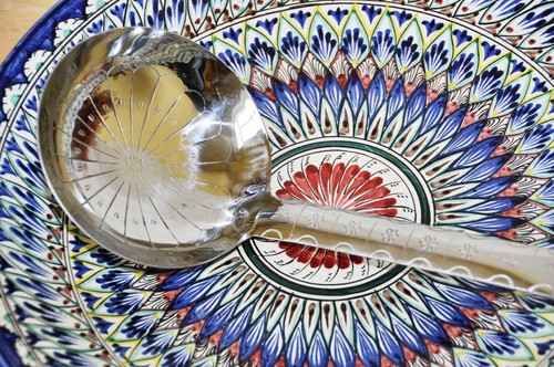 Set Schaumlöffel + Schöpflöffel 2х64 cm USBEKISCHES PILAW-SET - Bild 12 von 12