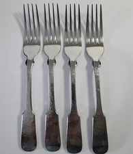 Towle Hammersmith Stainless Flatware 4 Dinner Forks Germany