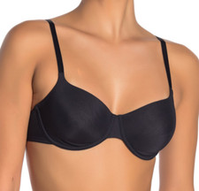 Hanro Smooth Illusion Underwire Bra 1294 Black NWT 84