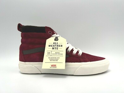 VANS SK8-HI MTE Suede Burgundy Men's Women's - Main Image