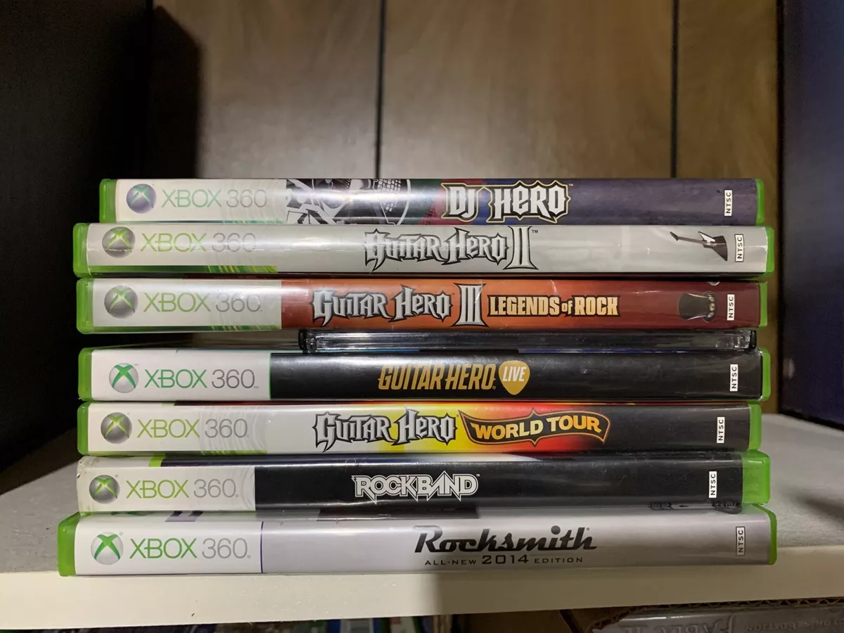 Guitar Hero & Rock Band Games For Xbox 360 Pick from the drop down list  12/11/23