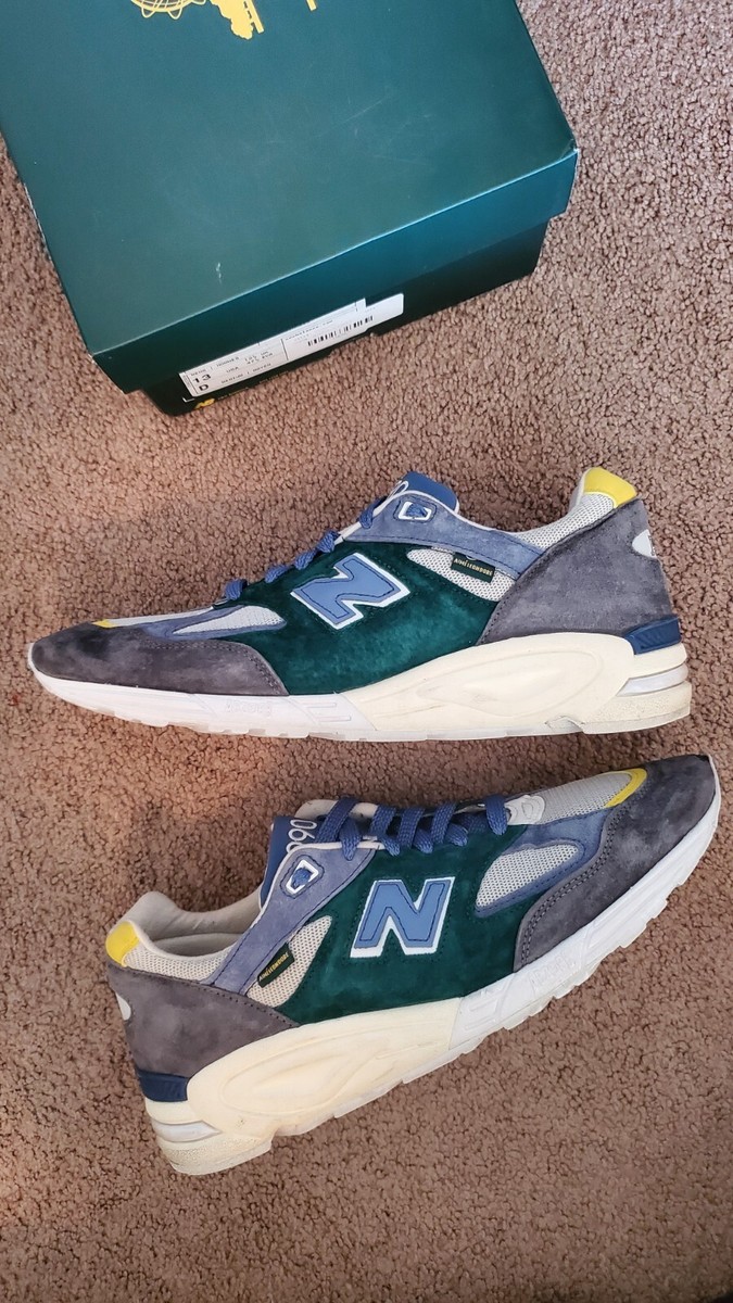 USED New Balance 990v2 x Aime Leon Dore Multi-Color ALD USED New Balance 990v2 x Aime Leon Dore Multi-Color ALD