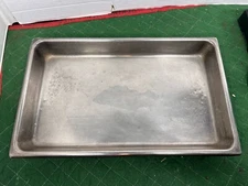 VOLLRATH Stainless Steel Rectangular Serving Tray 20.5x12.5x2