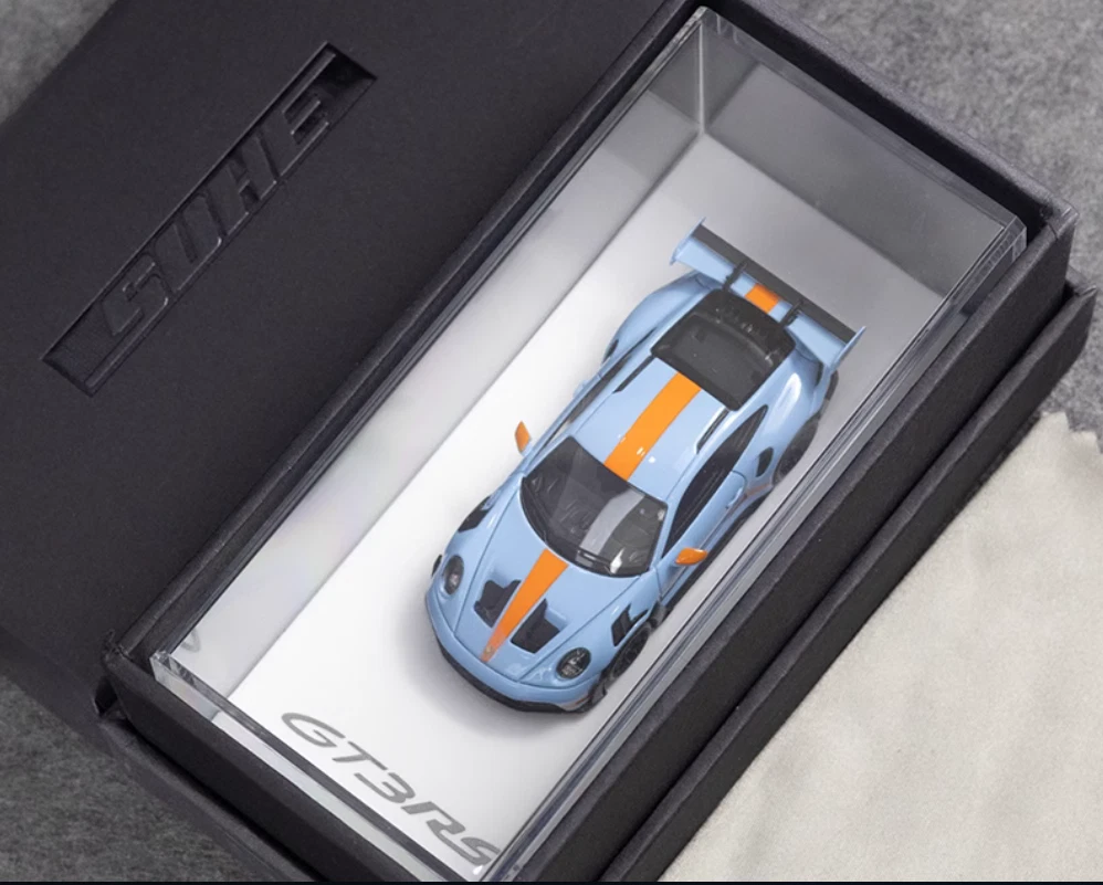 Porsche GT3 Gulfカラー ミニカー 1/64 LF 1:64 911 992 GT3 RS Gulf Diecast Model Car | eBay