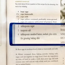 2 Bar Magnifiers  8 Inch 2.5x Domed Bar Magnifier for Reading Newspapers & Books