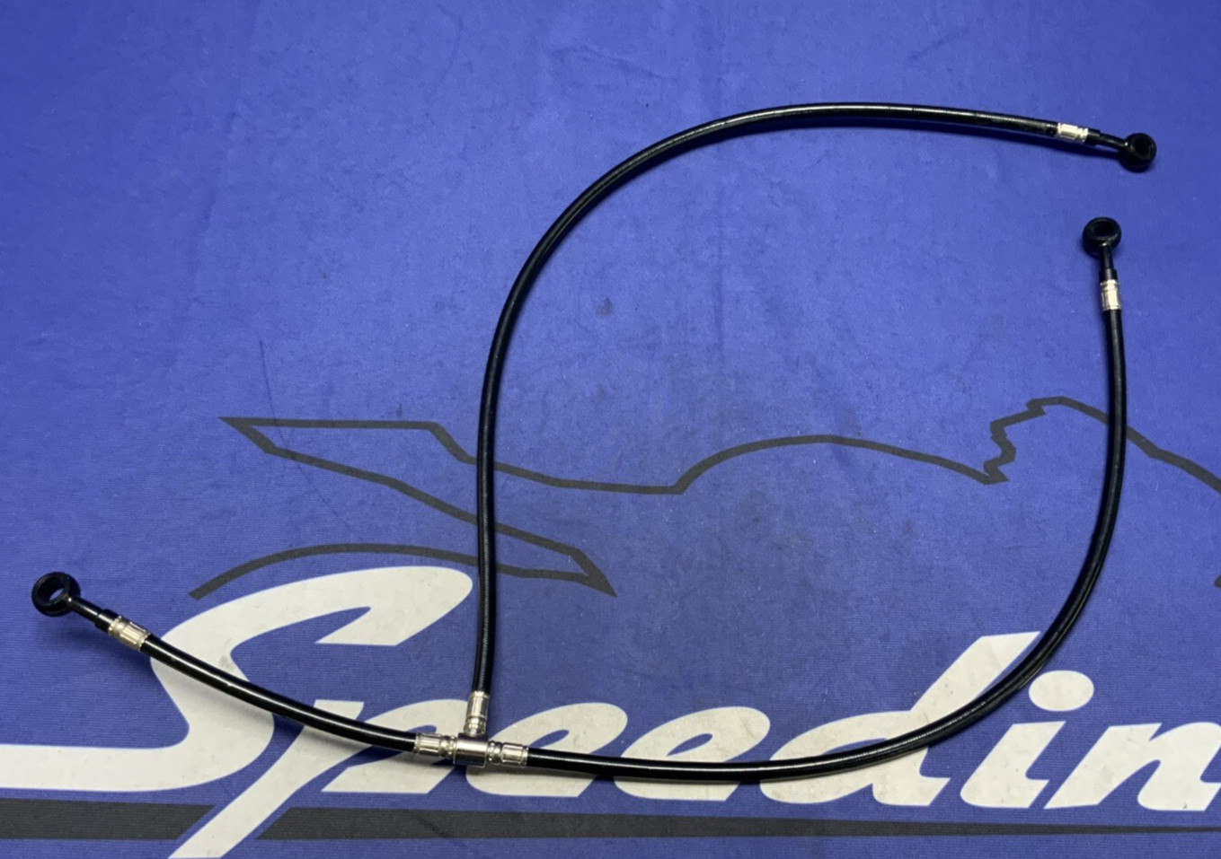 Galfer Front Brake Lines W/ Brembo Fitting GSXR 600/750 11-25 GLF-FK003D419-2-B