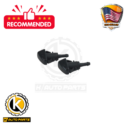 Windshield Washer Nozzle Sprayer Jets Set For 20082016 Jeep Patriot 2.