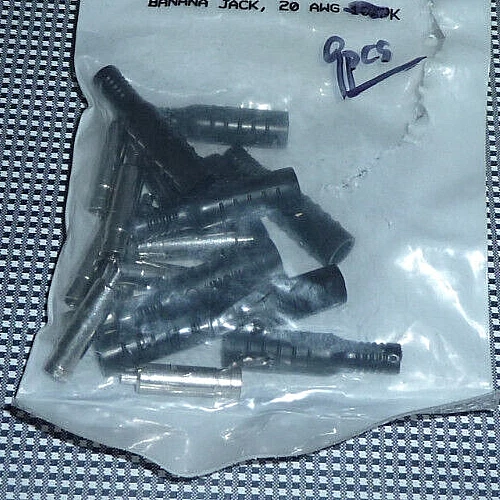 Pomona  5167-0 CONN BANANA JACK BLACK  "1 LOT 9PCS" - Image 2 of 2