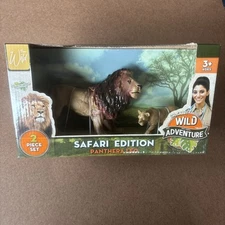 Dr. Gabby Wild Adventure Safari Edition Panthera Leo 2pc Set Mama & Baby Lion 
