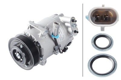 HELLA Kompressor Klimaanlage >>> Easy2Fit  8FK 366 200-471 12V für OPEL S10