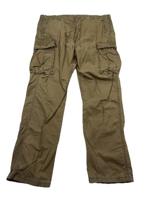 Levi s Men s Cargo Button Snaps Pants Size 38x32 Khaki Multi Pocket