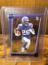 2021 Donruss Clearly Kene Nwangwu /99 BLUE Foil Rated Rookie MN Vikings SP #85