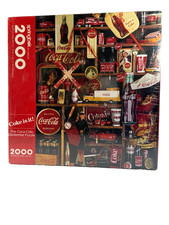 Springbok By Hallmark 2000 Interlocking Pieces Coca Cola Centennial Puzzle New