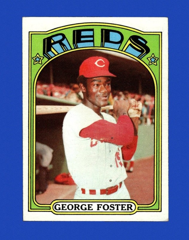 1972 Topps Set-Break #256 George Foster EX-EXMINT *GMCARDS*