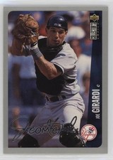 1996 Upper Deck Collector's Choice Silver Foil Signature Joe Girardi #632 0u0