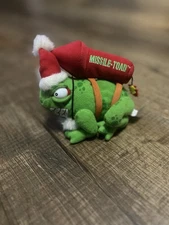 Meanies Shocking Stuffers Plush Missle Toad 1999 Plush VINTAGE RARE NEW NO FLAWS