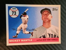 2006 Topps - Multi-Year Issue Mickey Mantle Home Run History Mantle #MHR73