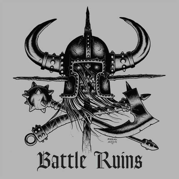 Battle Ruins - Silver/Black Swirl Vinyl - Vinyl Record - G72Z-image