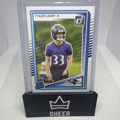 2025 Donruss Tyler Loop #382 Rated Rookie RC Ravens