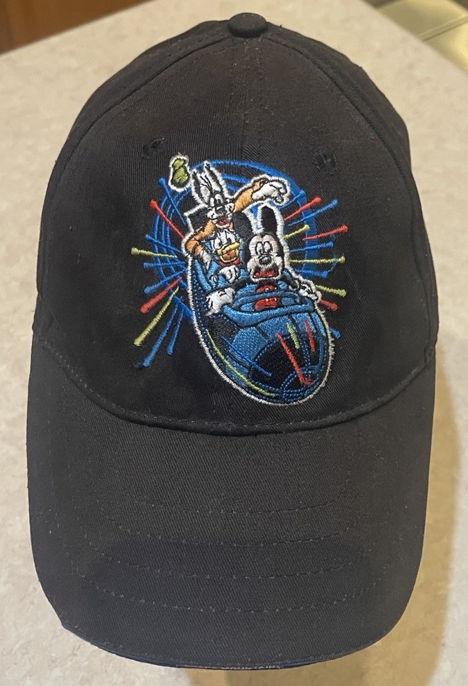 Space Mountain Hat Y2K Strapback Cap Mickey Mouse Disneyland Disney World
