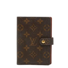 Louis Vuitton Monogram Agenda PM Copertina Notebook R20005 Pelle Marrone... GZl1g5wg