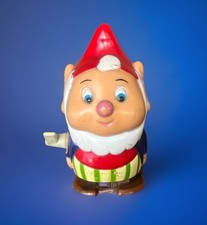 Noddy, The Big-Eared Elf, Plastic Windup Walker By Marx, Vintage 1960  s