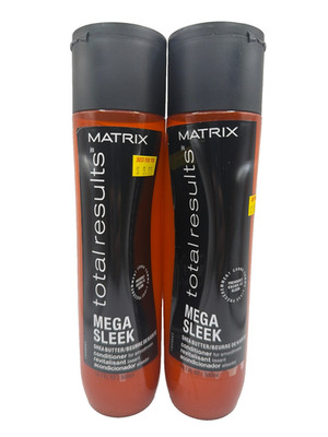 (2) Matrix Total Results Mega Sleek Conditioner , 10.1 oz